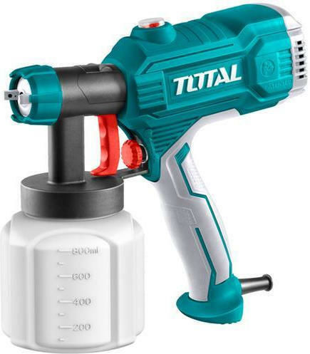 Total Electric Paint Spray Gun 500W with 0.8lt Container
