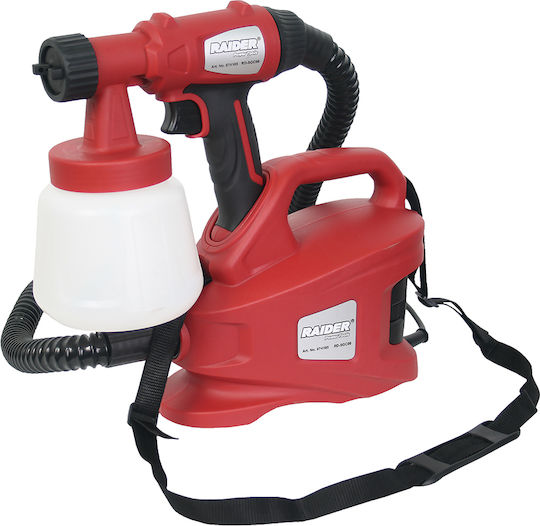 Raider RD-SGC06 Pistol de vopsit electric cu recipient de 0.9lt