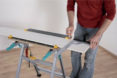 Wolfcraft Master 200 Πάγκος Εργασίας Αντοχής 180kg 45x80x80cm 6177000