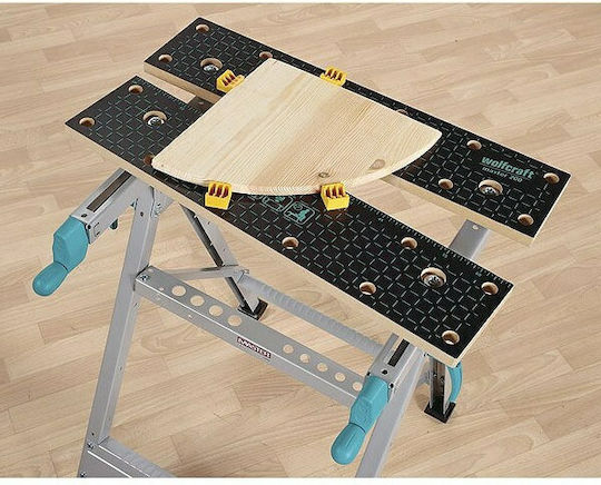 Wolfcraft Master 200 Πάγκος Εργασίας Αντοχής 180kg 45x80x80cm 6177000