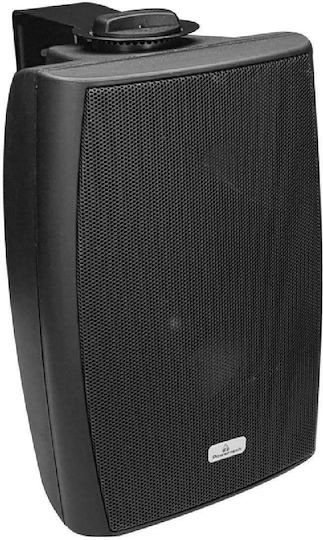 Powertech Passiv Installationslautsprecher Wand 40W (Stück) 19.5x30.5x20.5cm Schwarz