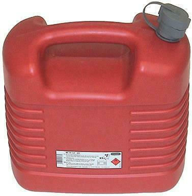 Pressol Fuel Can Double Position Plastic with Extension Tube 5lt Red