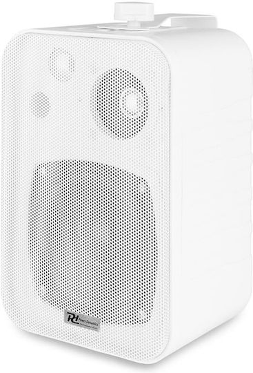 Power Dynamics BV40V Επιτοίχια Ηχεία (Ζεύγος) 15.1x12.7x19.8εκ. Λευκά