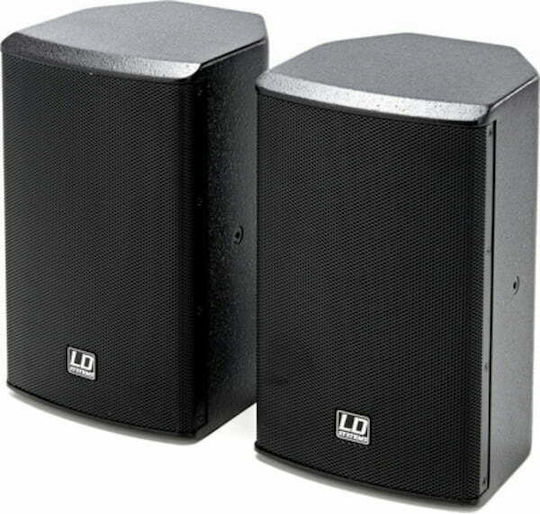 LD Systems SAT 62 G2 Boxe De Instalare Pasive De Perete 80W Pereche Negru
