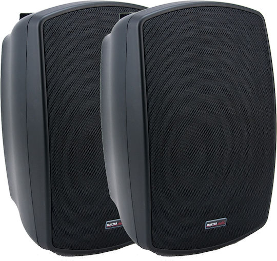 Master Audio NB600 Пасивни Стенни Високоговорители 32W Двойка 19.6x19.3x30.2см Черни