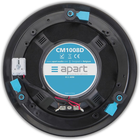 Apart Audio Ηχείο Οροφής 60W (Τεμάχιο) Λευκό