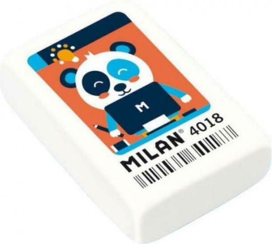 Milan Eraser for Pencil and Pen 4018 (Μiscellaneous colours) 1pcs