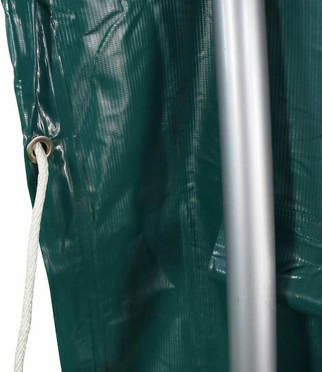 vidaXL Livestock Tent 3.7x3.7m PVC Green