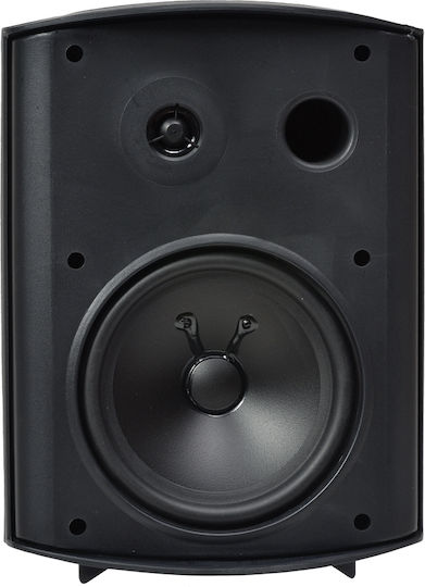 Metro PL6 Passive Wall Speaker 75W Piece 21.5x17.5x28cm Black