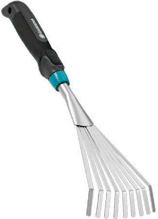 Gardena Comfort Furcă de grădină Greblă pentru gazon cu mâner 12cm