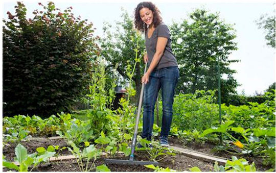 Gardena Natureline Bow Rake with Handle