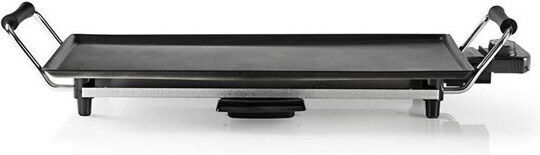 Nedis Teppanyaki Grilling Plate with Adjustable Thermostat 2000W 47.5x26.5cm.