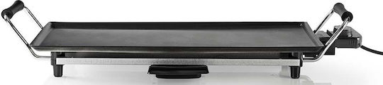 Nedis Teppanyaki Grilling Plate with Adjustable Thermostat 2000W 47.5x26.5cm.
