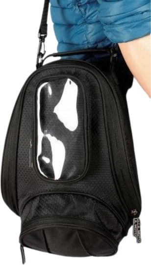 Winger JT15 Tank Bag Μοτοσυκλέτας Μαγνητικό Μαύρο 10lt
