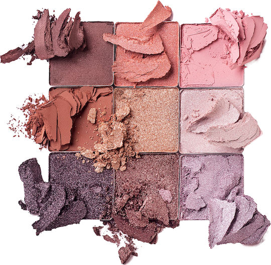 Mon Reve Happy Palettes Palette with Eye Shadows in Pressed Powder Form 15gr