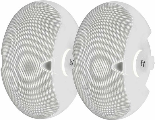 Electro-Voice EVID 6.2 Παθητικά Επιτοίχια Ηχεία 150W (Ζεύγος) Λευκά