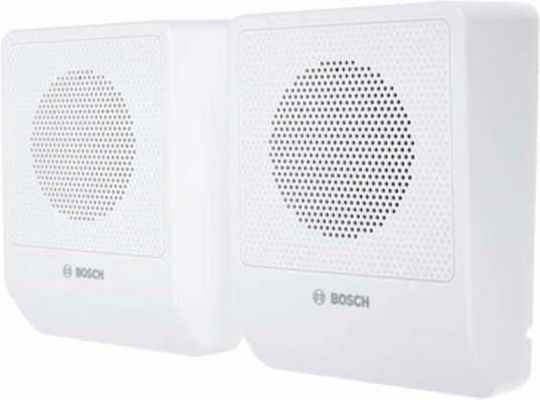 Bosch LB10-UC06-L Wand-Installationslautsprecher Paar Weiße