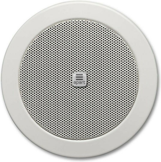 Apart Audio CM4T Passive Ceiling Speaker 30W Piece White