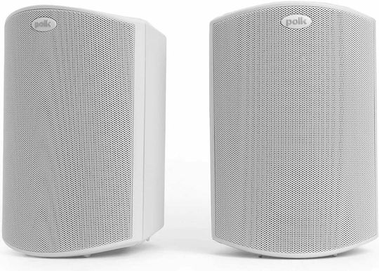 Polk Audio Atrium4 Passive Wall Installation Speakers 80W Pair 14.5x17x21.9cm White