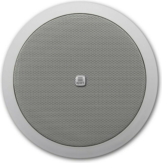 Apart Audio CM6T Παθητικό Ηχείο Οροφής 6W (Τεμάχιο) Λευκό