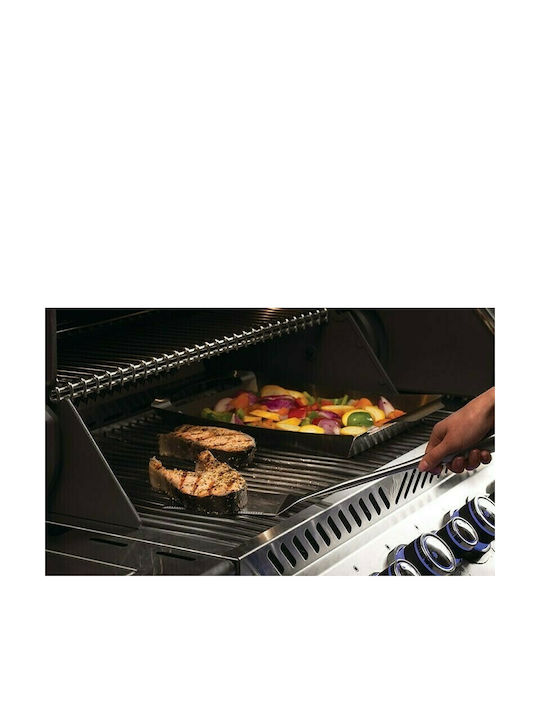 Napoleon Set of 3 BBQ Tools with Basting Brush, Tongs, and Spatula 70034