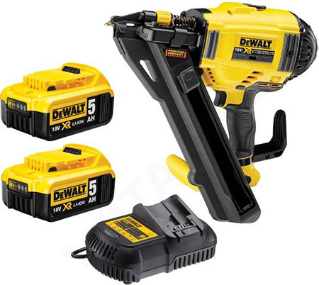 DEWALT Καρφωτικό Μπαταρίας DCN693P2 18V 2x5Ah για Καρφιά