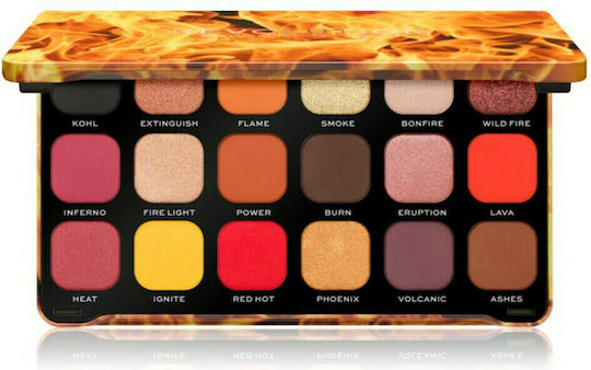 Revolution Beauty Forever Flawless Eye Shadow Palette in Solid Form Fire 1.1gr