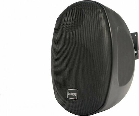 Ihos Climate 5 Παθητικό Επιτοίχιο Ηχείο 50W (Τεμάχιο) Μαύρο