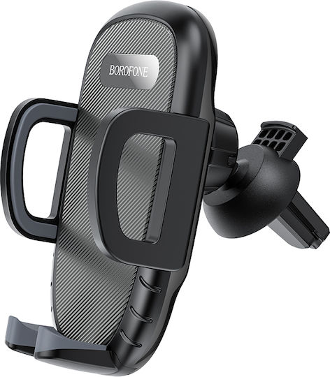 Borofone Car Mobile Mount with Adjustable Hooks Black