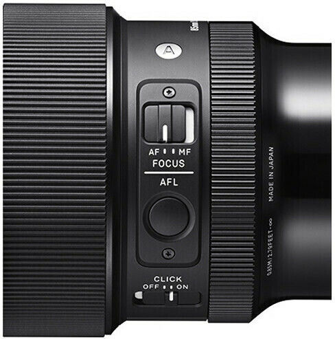 Sigma Full Frame Φωτογραφικός Φακός 85mm F1.4 DG DN Art Telephoto για Sony E Mount Μαύρος