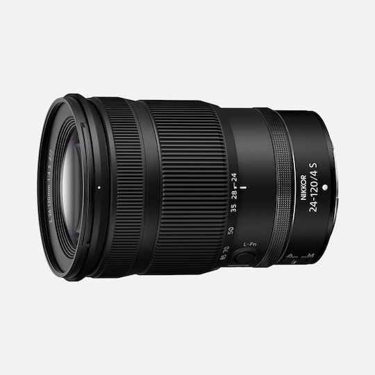 Nikon Full Frame Camera Lens Nikkor Z 24-120mm F/4 S Standard Zoom for Nikon Z Mount Black