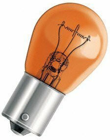 Narva Λάμπα Αυτοκινήτου Standard PY21W-BAU15s Πορτοκαλί 12V 21W 1τμχ