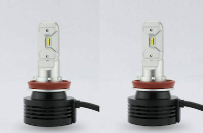 Phonocar Λάμπες Αυτοκινήτου & Μοτοσυκλέτας Led Bulbs Philips Tech H11 / H8 / H9 LED 6000K Ψυχρό Λευκό 12-24V 36W 2τμχ