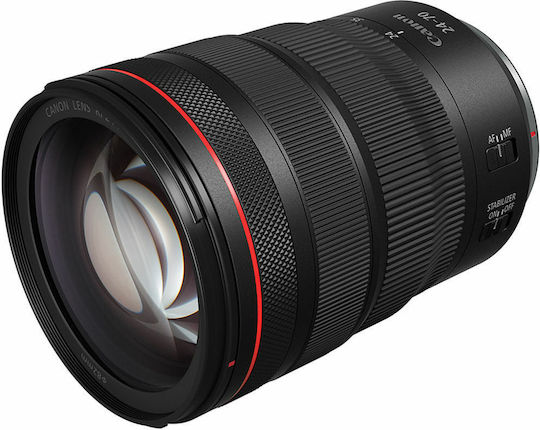 Canon Full Frame Camera Lens RF 24-70mm f/2.8L IS USM Standard Zoom for Canon RF Mount Black