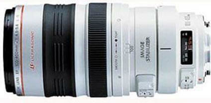 Canon Full Frame Φωτογραφικός Φακός 100-400mm f/4.5-5.6L IS II USM Tele Zoom για Canon EF Mount Λευκός