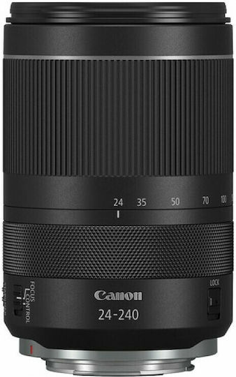 Canon Full Frame Camera Lens RF 24-240mm f/4-6.3 IS USM Super Telephoto / Tele Zoom for Canon RF Mount Black