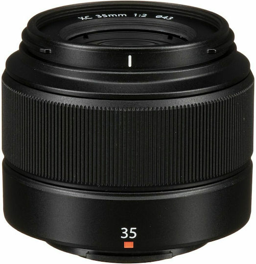 Fujifilm Crop Camera Lens XC 35mm f/2 Fixed for Fujifilm X Mount Black