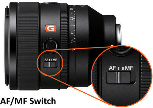 Sony Full Frame Φωτογραφικός Φακός FE 50mm f/1.2 GM Σταθερός για Sony E Mount Μαύρος