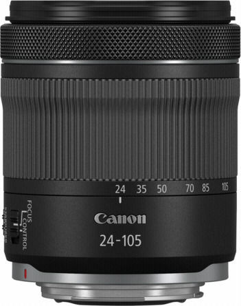 Canon Full Frame Φωτογραφικός Φακός 24-105mm f/4-7.1 IS STM Wide Angle Zoom για Canon RF Mount Μαύρος