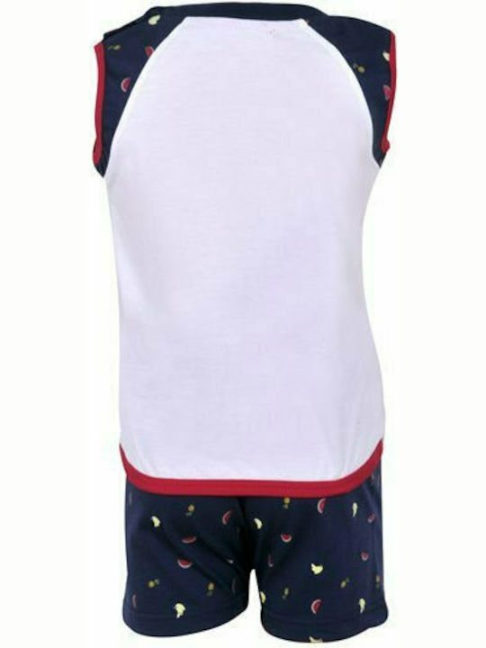 BodyTalk Kids Set with Shorts Summer 2pcs White