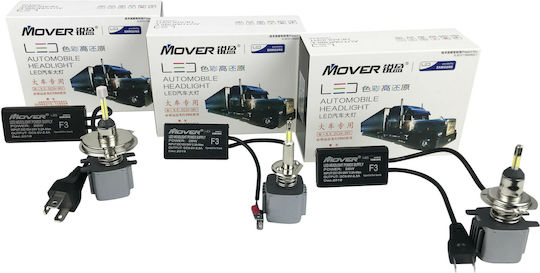 Mover Samsung Лампи Автомобила Truck LED Kit H1 LED 6500К Хладно бяло 24V 26W 2бр