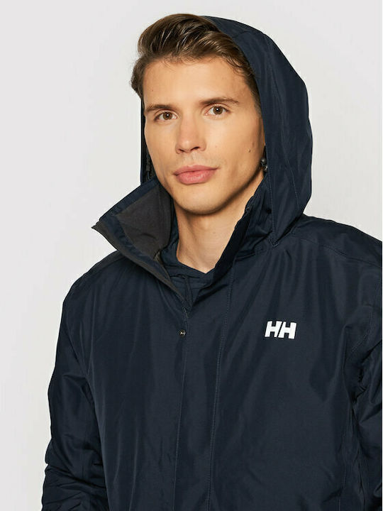 Dubliner Insulated 3 in 1 Winter Jacket Waterproof Navy Blue
