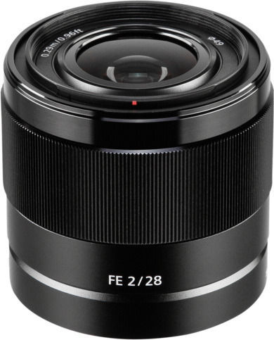 Sony Full Frame Φωτογραφικός Φακός FE 28mm F2 Wide Angle για Sony E Mount Μαύρος