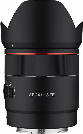 Samyang Full Frame Φωτογραφικός Φακός 24mm f/1.8 AF Wide Angle για Sony E Mount Μαύρος