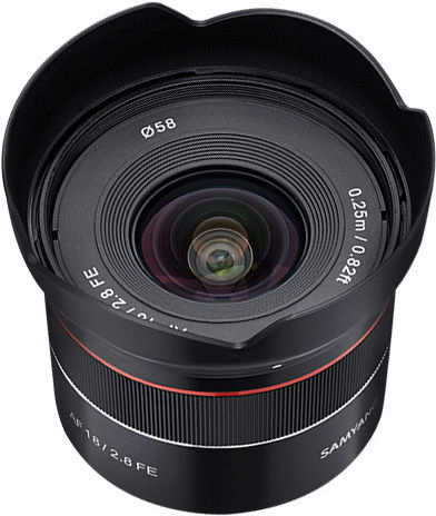 Samyang Full Frame Camera Lens AF 18mm f/2.8 FE Wide Angle for Sony E Mount Black
