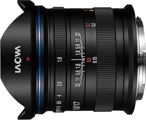 Laowa Crop Camera Lens 17mm f/1.8 MFT Ultra-Wide Zoom for Micro Four Thirds (MFT) Mount Black