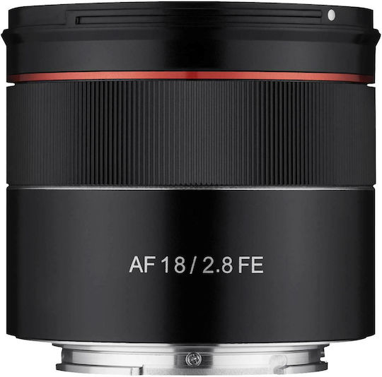 Samyang Full Frame Camera Lens AF 18mm f/2.8 FE Wide Angle for Sony E Mount Black