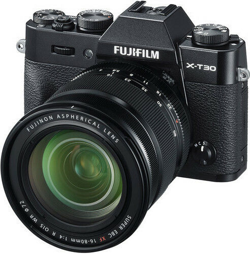 Fujifilm Crop Camera Lens XF 16-80mm f/4 R OIS WR Telephoto / Wide Angle for Fujifilm X Mount Black