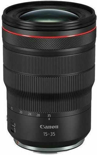 Canon Full Frame Φωτογραφικός Φακός RF 15-35mm f/2.8L IS USM Wide Angle / Wide Angle Zoom για Canon RF Mount Μαύρος