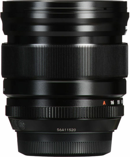 Fujifilm Crop Φωτογραφικός Φακός Fujinon XF 16mm f/1.4 R WR Wide Angle για Fujifilm X Mount Μαύρος